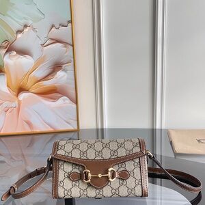 Gucci Brown and Tan Women's Bag
